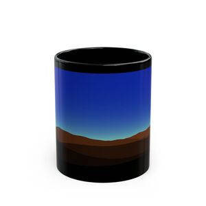 Ceramic Mug (11oz): Nowhere-Differentiable Sky