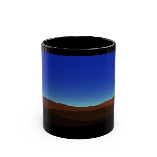 Ceramic Mug (11oz): Nowhere-Differentiable Sky