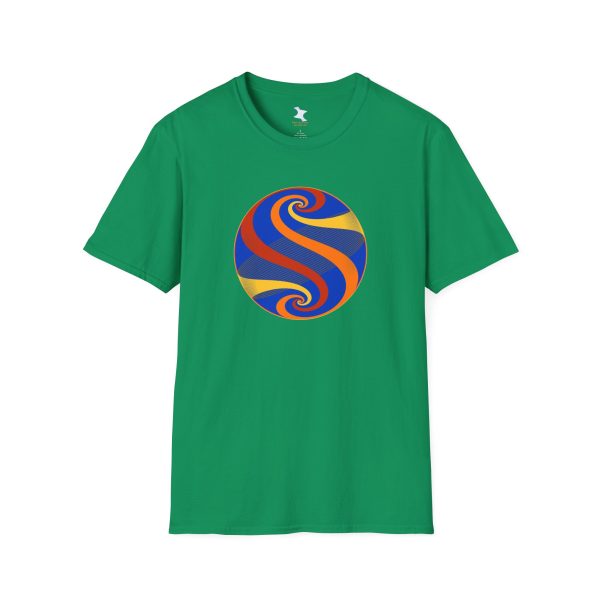 Softstyle T-Shirt: Swirl Autumn - Image 3