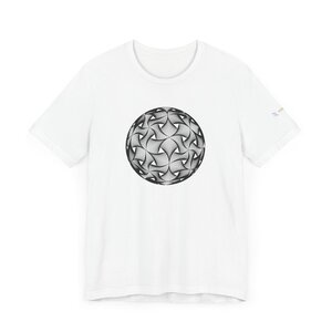 Unisex Tee: Diatom Black