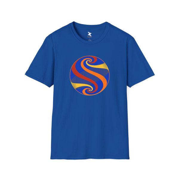 Softstyle T-Shirt: Swirl Autumn - Image 5