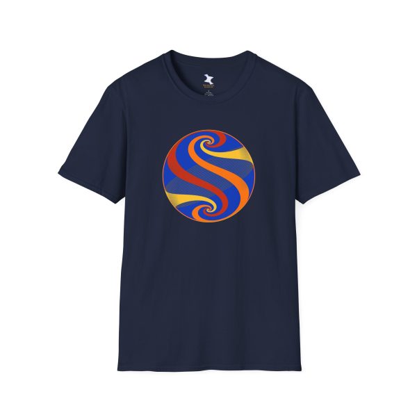 Softstyle T-Shirt: Swirl Autumn - Image 9