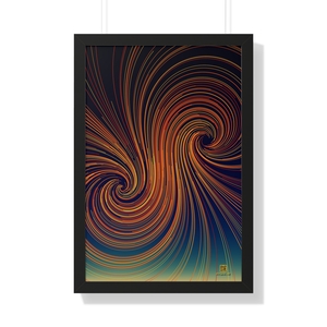 Framed Poster: Polar Orbits Dusk