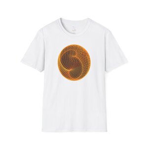 Softstyle T-Shirt: Ellipsoid Geodesics Forge