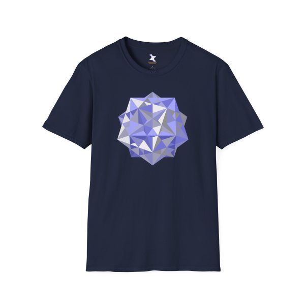 Softstyle T-Shirt: Five Cubes Winter - Image 9