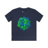 Kids Softstyle Tee: Five Cubes Summer - Image 9