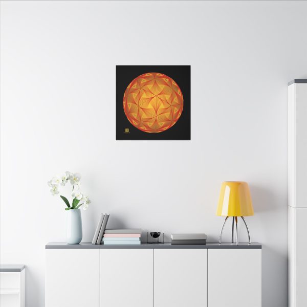 Canvas: Diatom Red - Image 3