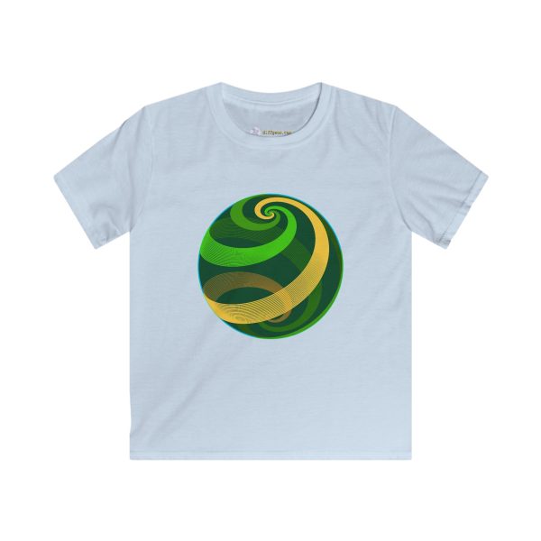 Kids Softstyle Tee: Loxodromes Pond - Image 4