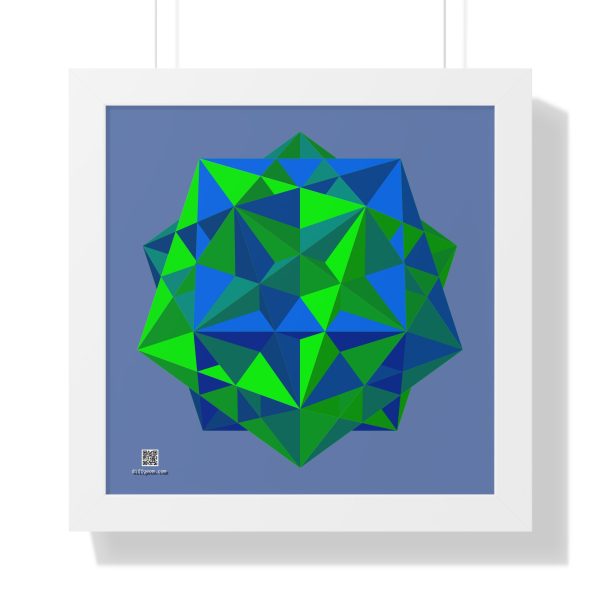 Framed Poster: Five Cubes Summer - Image 3