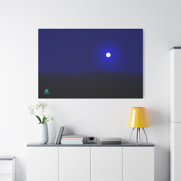 Large Canvas (1.25in): Nowhere-Differentiable Moon - Image 8