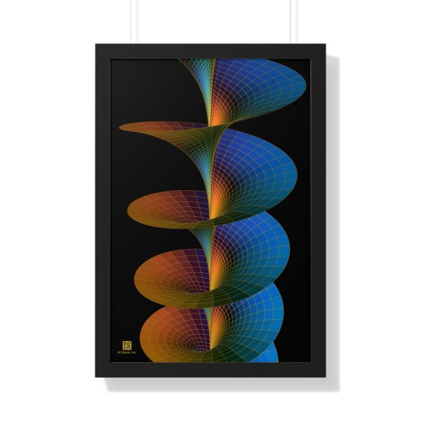 Framed Poster: Logarithm Surface