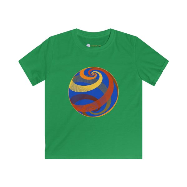 Kids Softstyle Tee: Loxodromes Autumn - Image 3