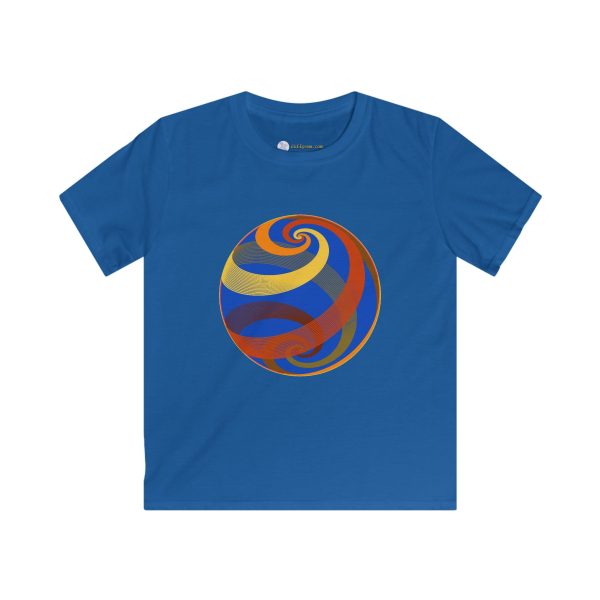 Kids Softstyle Tee: Loxodromes Autumn - Image 5