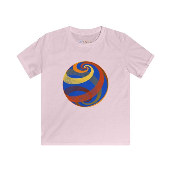 Kids Softstyle Tee: Loxodromes Autumn - Image 6