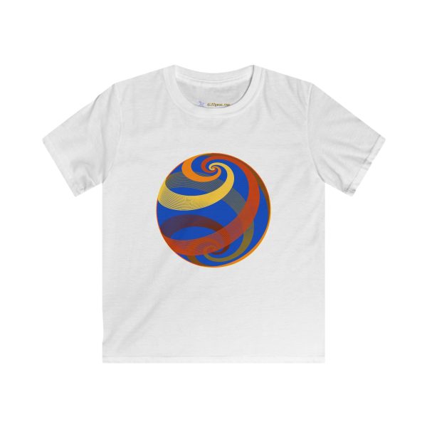 Kids Softstyle Tee: Loxodromes Autumn