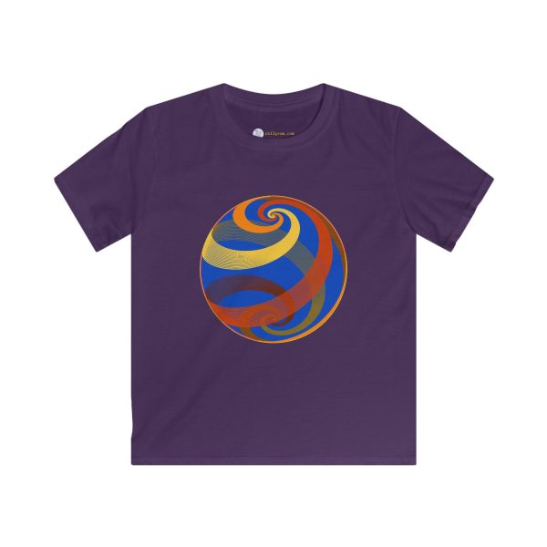 Kids Softstyle Tee: Loxodromes Autumn - Image 10