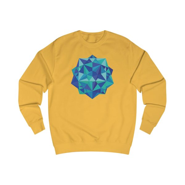 Unisex Sweatshirt: Five Cubes Ocean - Image 2