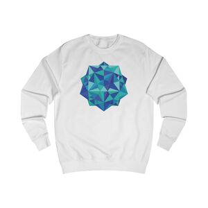 Unisex Sweatshirt: Five Cubes Ocean