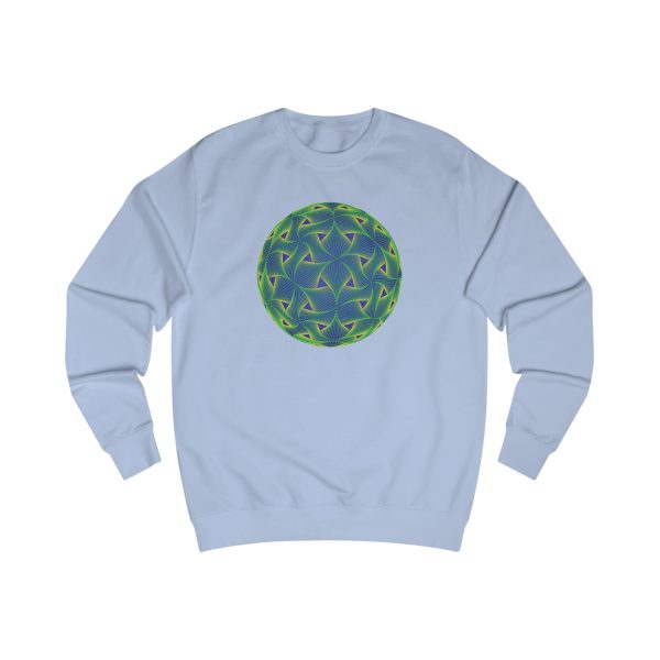 Unisex Sweatshirt: Diatom Green - Image 4