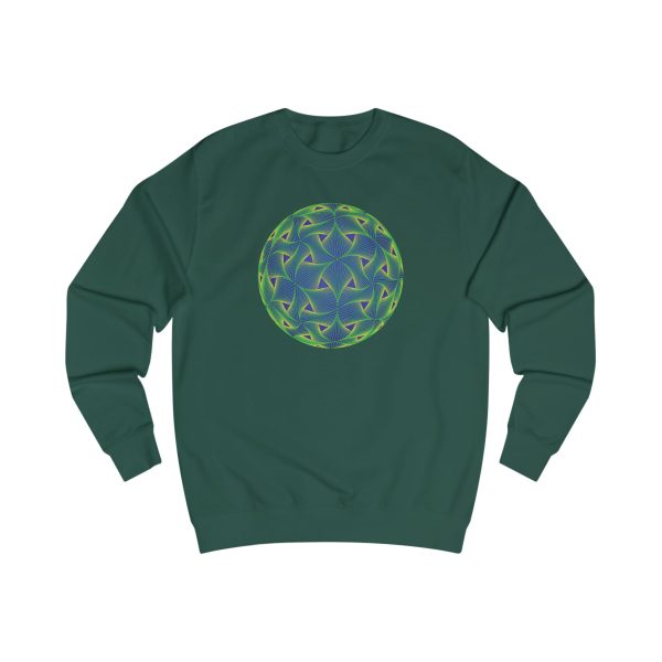 Unisex Sweatshirt: Diatom Green - Image 8