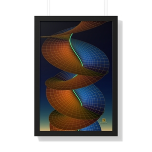 Framed Poster: Surface, Arcsine