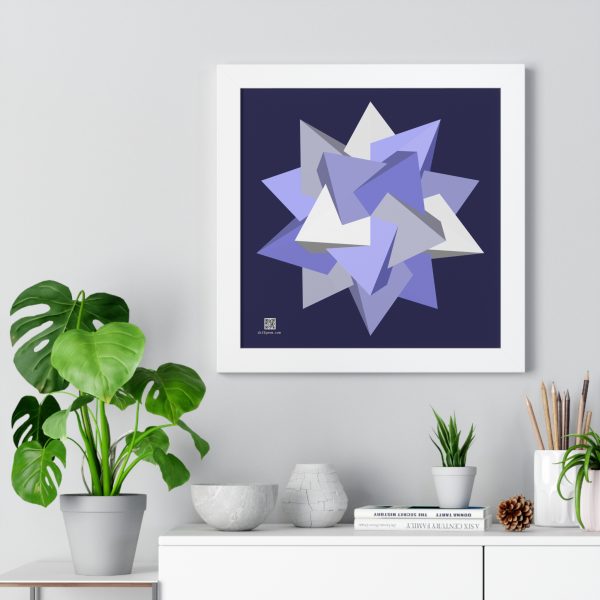 Framed Poster: Five Tetrahedra Winter - Image 4
