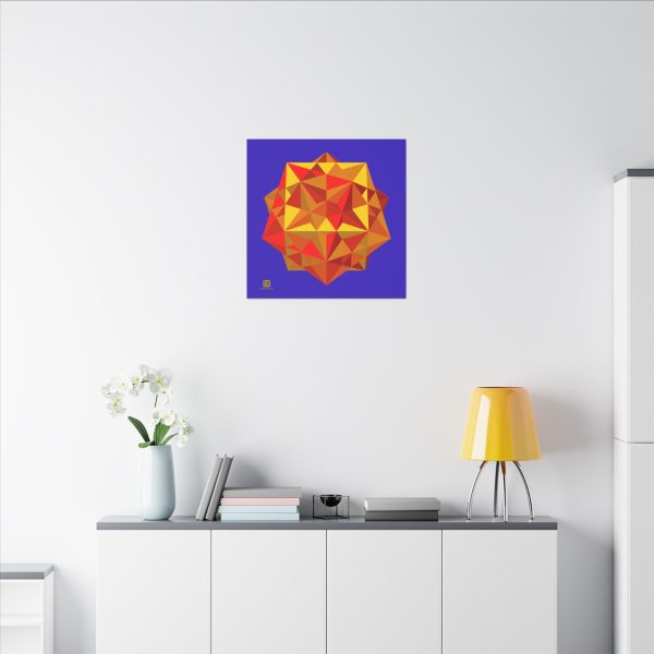 Canvas: Five Cubes Autumn - Image 3
