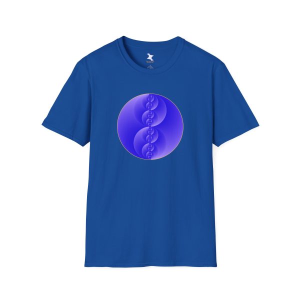 Softstyle T-Shirt: Binary Medallion Cirrus - Image 5