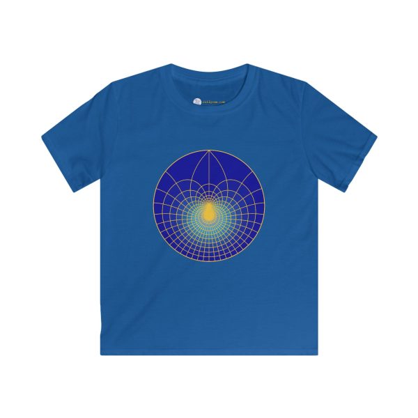 Kids Softstyle Tee: Lotus Moonlight - Image 5