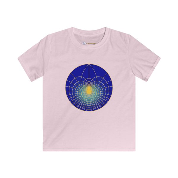 Kids Softstyle Tee: Lotus Moonlight - Image 6
