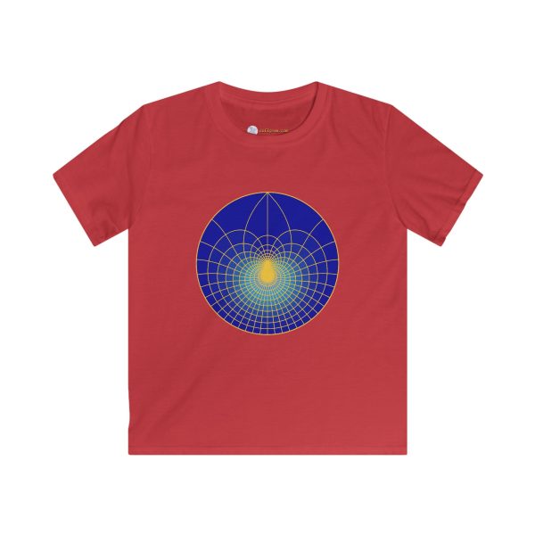 Kids Softstyle Tee: Lotus Moonlight - Image 7