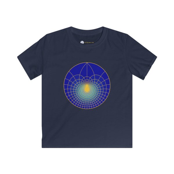 Kids Softstyle Tee: Lotus Moonlight - Image 9