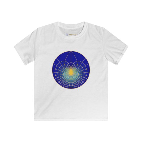 Kids Softstyle Tee: Lotus Moonlight