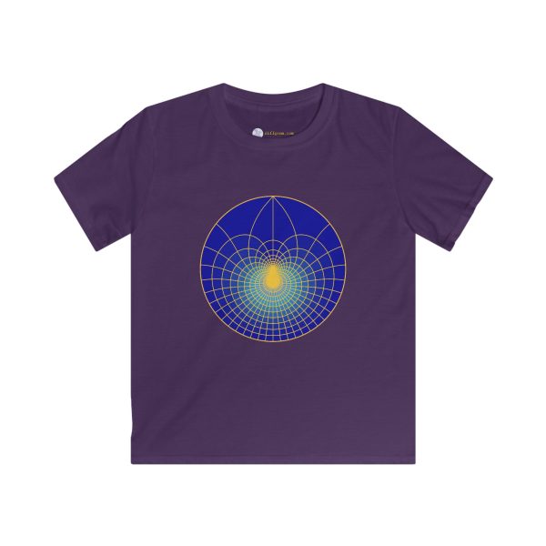 Kids Softstyle Tee: Lotus Moonlight - Image 10