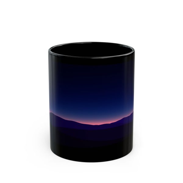 Ceramic Mug (11oz): Nowhere-Differentiable Dawn