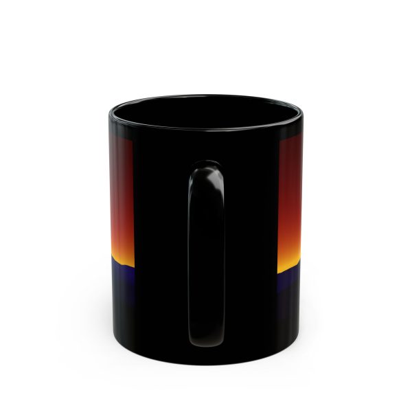 Ceramic Mug (11oz): Nowhere-Differentiable Sunset - Image 4