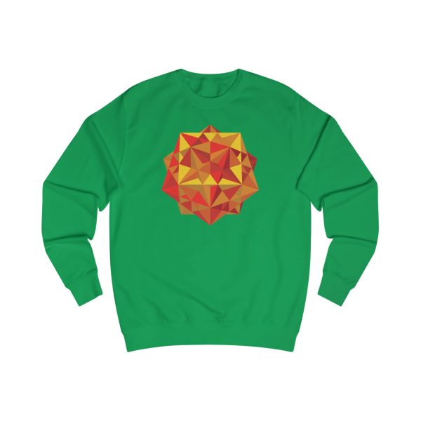 Unisex Sweatshirt: Five Cubes Autumn - Image 3