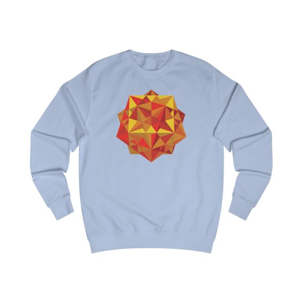 Unisex Sweatshirt: Five Cubes Autumn - Image 4