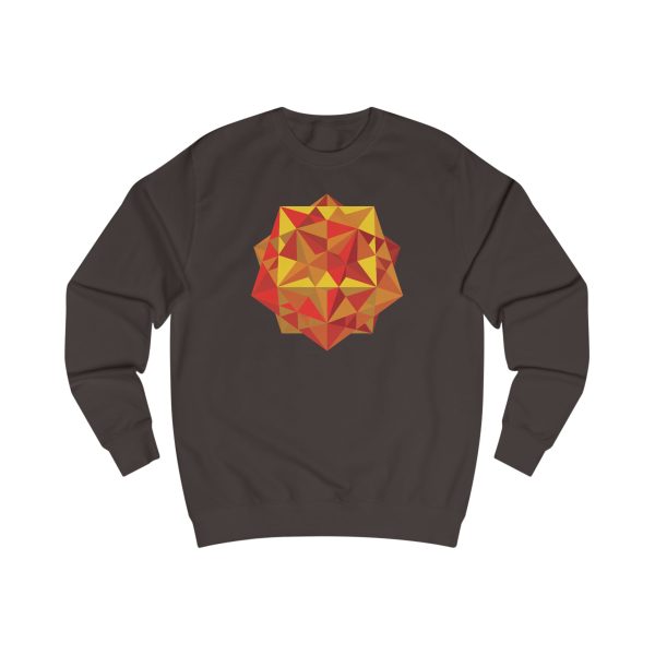Unisex Sweatshirt: Five Cubes Autumn - Image 6