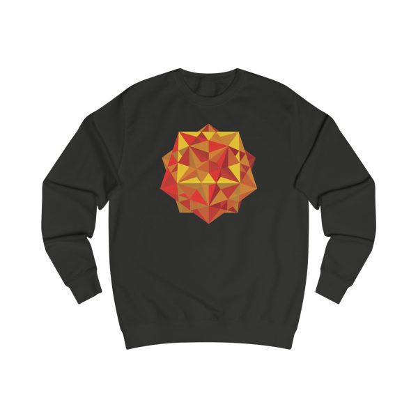 Unisex Sweatshirt: Five Cubes Autumn - Image 7