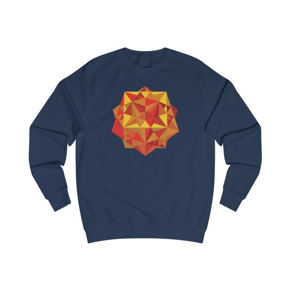 Unisex Sweatshirt: Five Cubes Autumn - Image 10