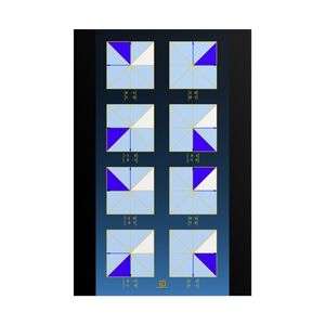 Rolled Poster: Square Symmetries