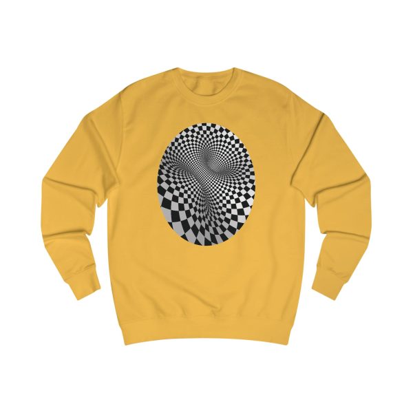 Unisex Sweatshirt: Diatom Check - Image 2