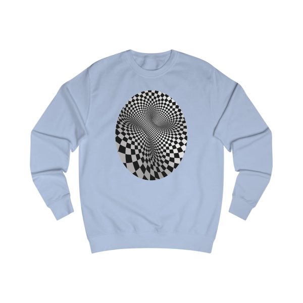 Unisex Sweatshirt: Diatom Check - Image 4