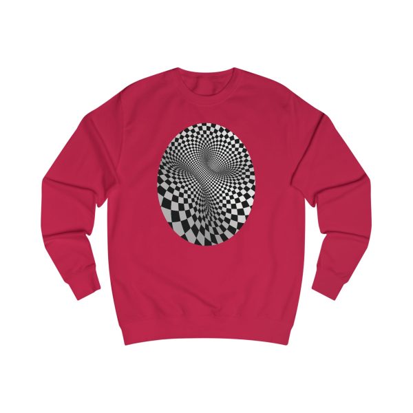 Unisex Sweatshirt: Diatom Check - Image 5