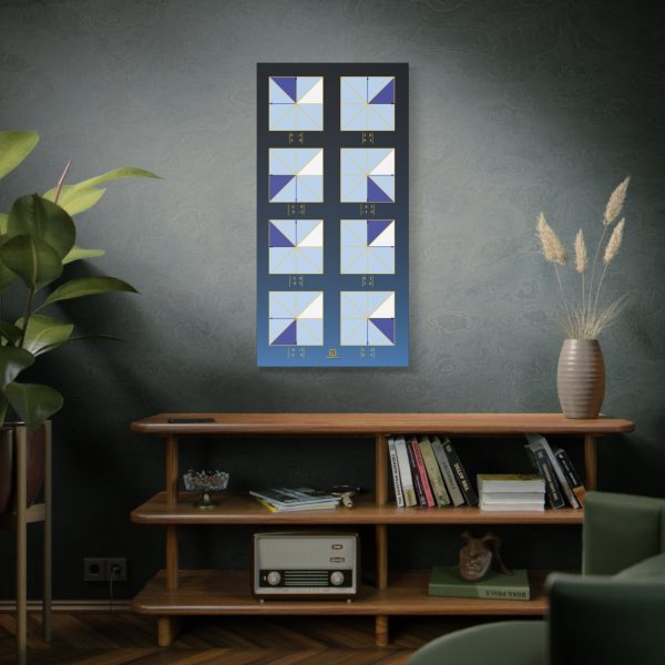 Large Canvas (1.25"): Square Symmetries - Image 7