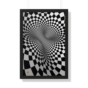 Framed Poster: Cyclide Check