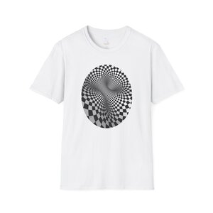 Unisex Softstyle T-Shirt: Cyclide Check