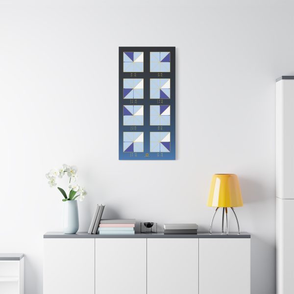 Large Canvas (1.25"): Square Symmetries - Image 2