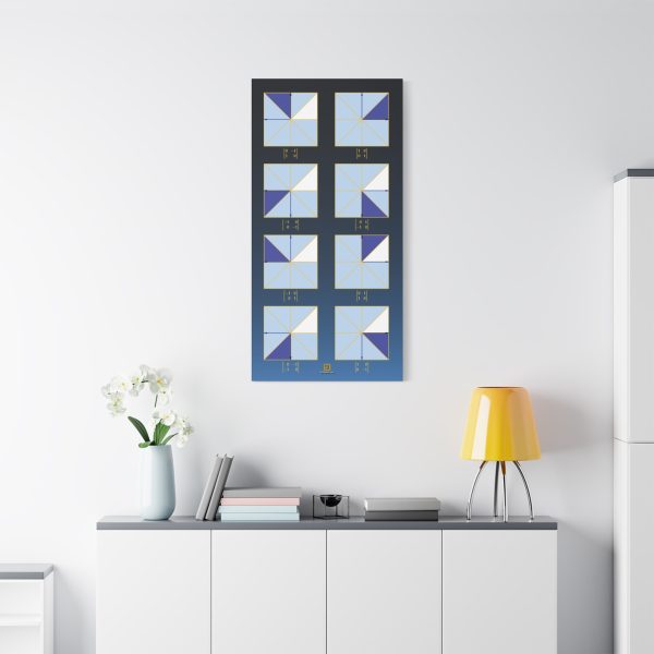 Large Canvas (1.25"): Square Symmetries - Image 5